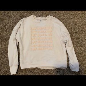 Fabletics Workout Cropped Sweatshirt